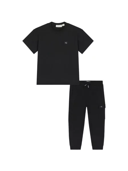 Komplet dresowy dziecięcy Calvin Klein czarny