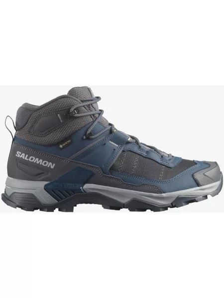 Buty trekkingowe Salomon X Ultra 5 Mid GORE-TEX granatowy ciemnoszary 40 czarny