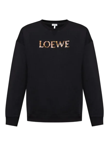 Hanorac Loewe cu broderie negru