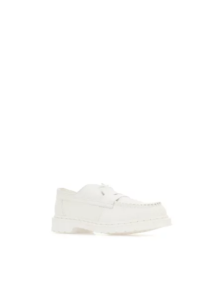 Mokasyny Mm6 Maison Margiela na platformie retro białe