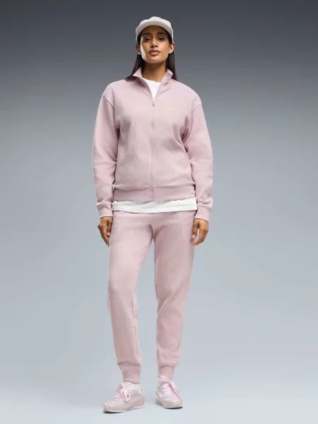 Спортивный костюм Puma из твилла розовый