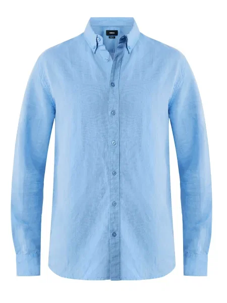 MEXX Cămașă Caleb deschis albastru