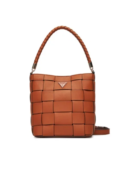 Дамска чанта Guess кафяво