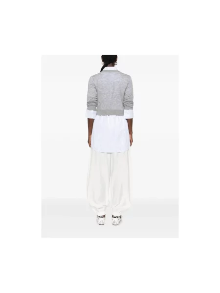 Sukienka koszulowa Alexander Wang szara