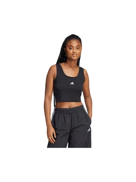 Top Adidas cu autograf negru