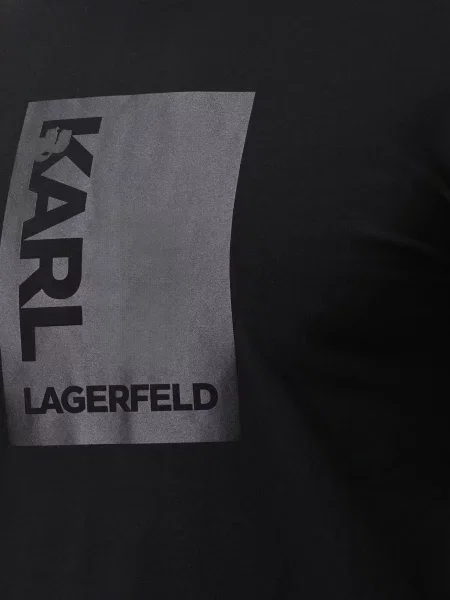Футболка Karl Lagerfeld чорна