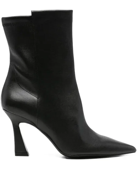 Cizme scurte Stuart Weitzman din piele negru