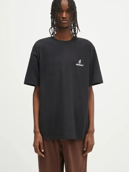 Gramicci tricou One Point Logo Tee cu imprimeu negru