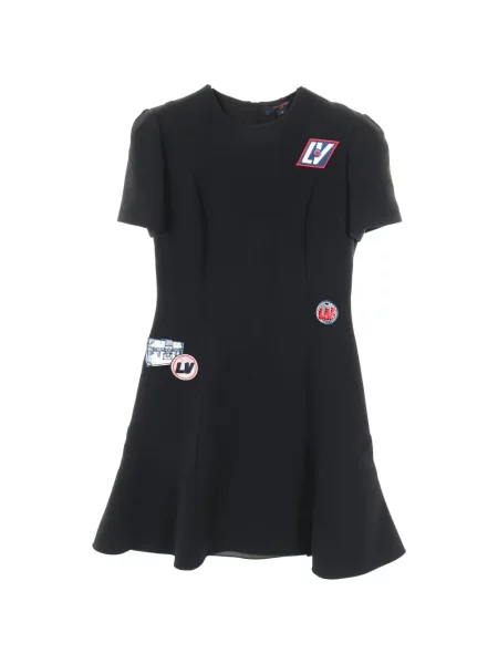 Rochie Louis Vuitton Pre-owned cu autograf negru