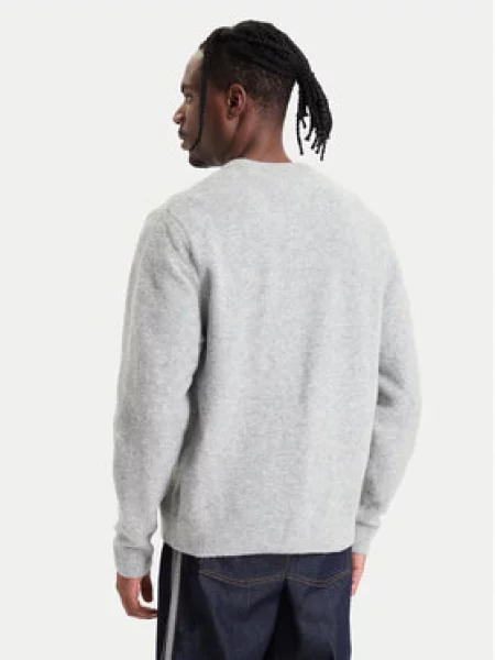 Adidas Pulover Trefoil Essentials Fully Knit siva
