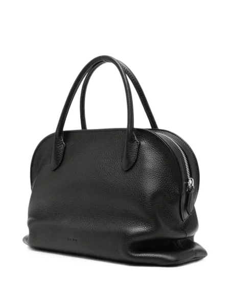 Geantă shopper The Row din piele negru