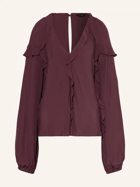 Ted Baker Bluzka Kayfa Z Wolantami rot