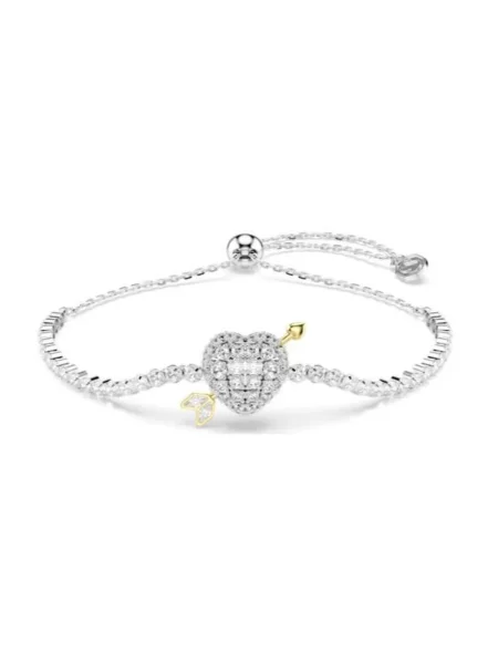 Bransoletka Swarovski szara