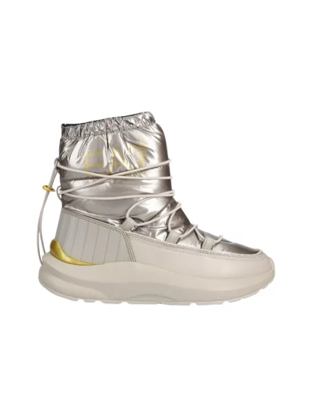 Emporio Armani śniegowce srebrny szare