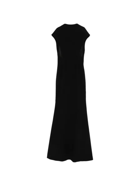 Rochie maxi Jil Sander negru