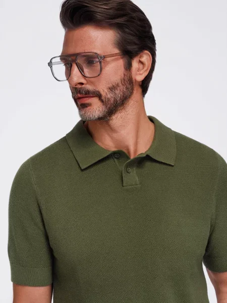 Polo majica Ombre siva