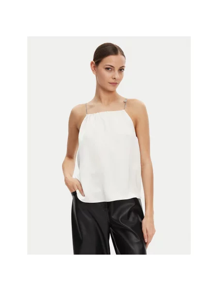 HUGO Top Cebena Regular Fit bela