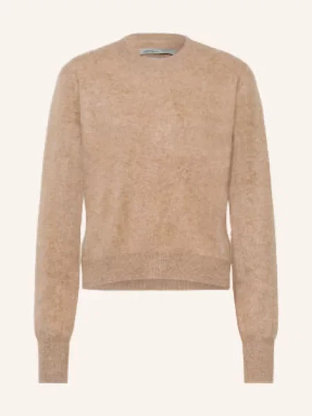 Allsaints Kašmírový Svetr Ada světle hnědá