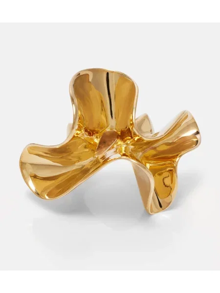 Inel Bottega Veneta auriu