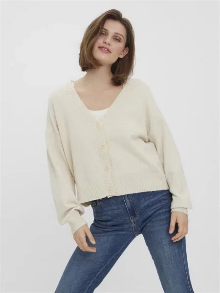 Кардиган Vero Moda беж/меланж