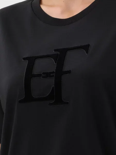 Футболка Elisabetta Franchi чорна