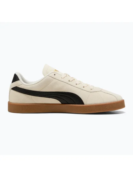 PUMA Club II alpesi hó/puma fekete/puma arany cipő. Méret: 46 EU fekete