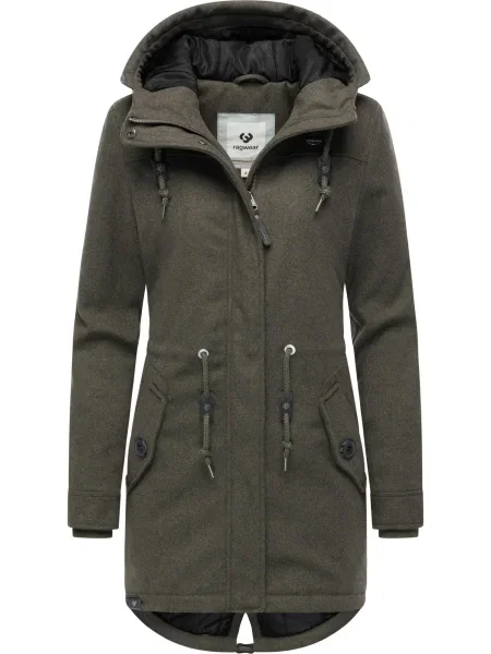 Ragwear Palton de iarnă Ellba oliv