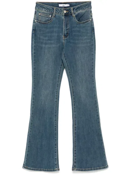 Jeansy dzwony B+ab dzwony niebieskie