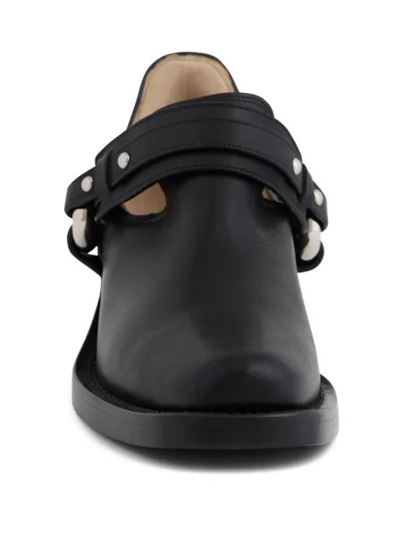 Cizme scurte Rabanne biker negru