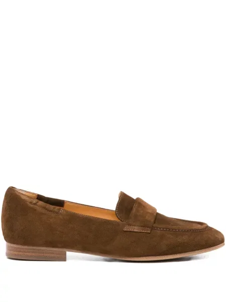 Pantofi loafer Truman´s din piele de căprioară maro
