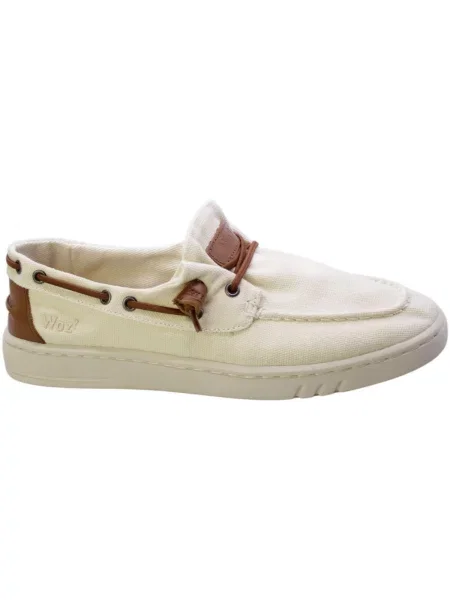 Mokasíny Woz béžové