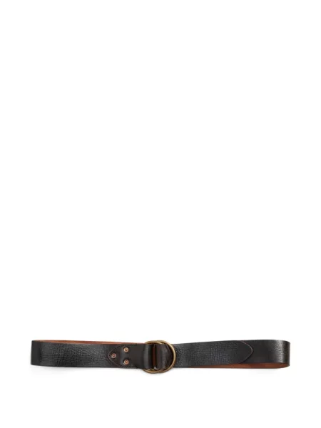 Cu centură curea Ralph Lauren Rrl din piele negru
