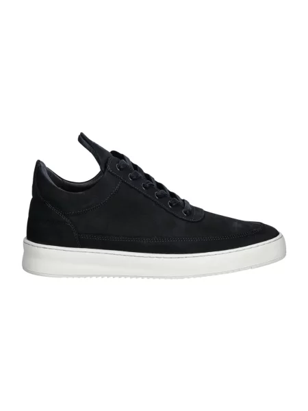 Sneakersy Filling Pieces skórzane niebieskie
