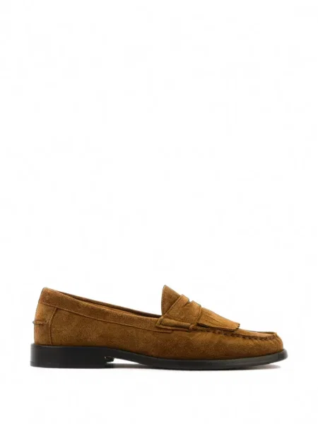 Pantofi loafer Posa cu franjuri maro
