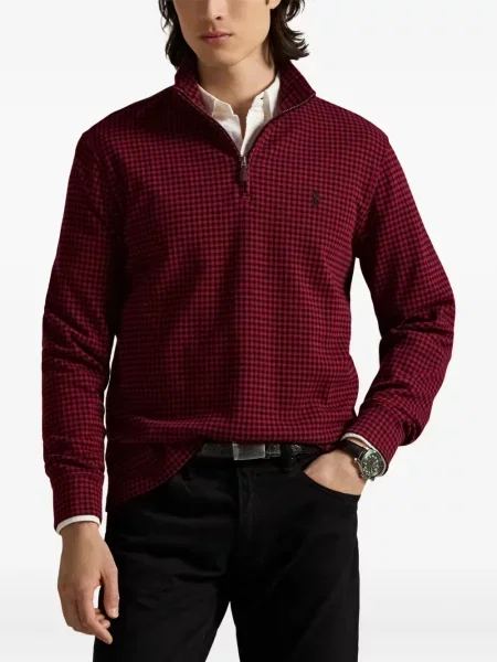 Μικρός κασκέτο Polo Ralph Lauren με χαμηλή μέση υφαίνω διαγωνίως πράσινο