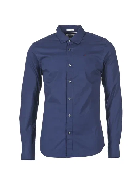 Strečová džínsová košeľa Tommy Jeans