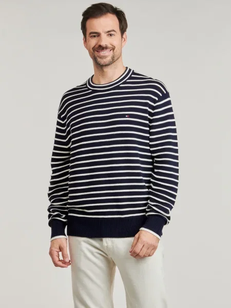 Sveter Tommy Hilfiger modrá