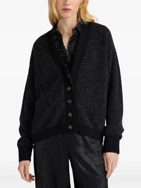 Cardigan Momoni tricotate negru