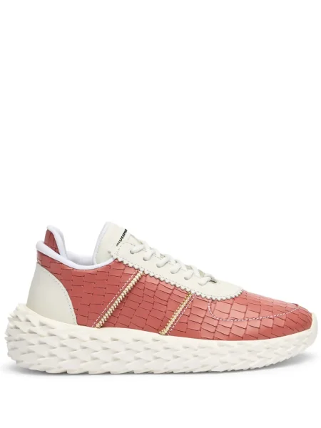 Sneakerși Giuseppe Zanotti Urchin din piele roșu