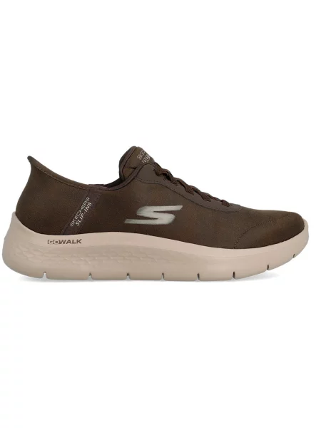 Tenisky Skechers hnedá
