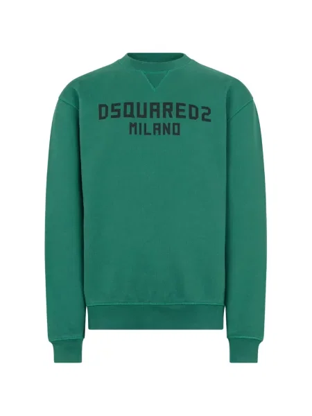 Hanorac crewneck Dsquared2 verde
