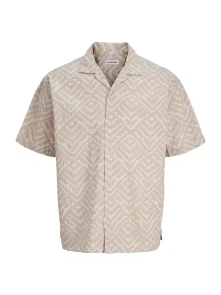 JACK & JONES Košile JJMILO / tělová béžová