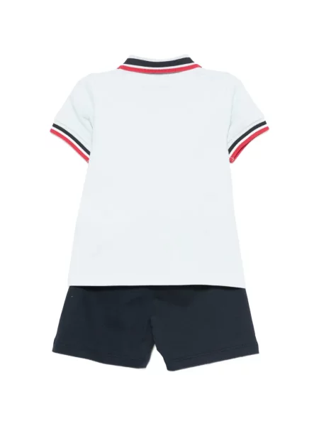 Szorty dziecięce Moncler Enfant niebieskie