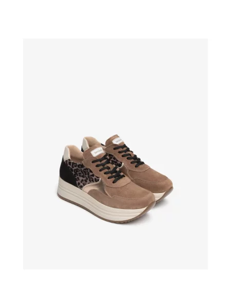 Sneakersy Nerogiardini zamszowe