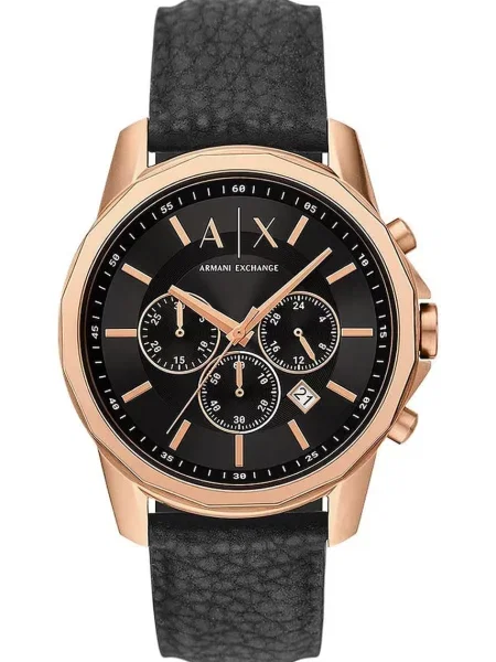 ARMANI EXCHANGE Ceas analogic auriu roz negru
