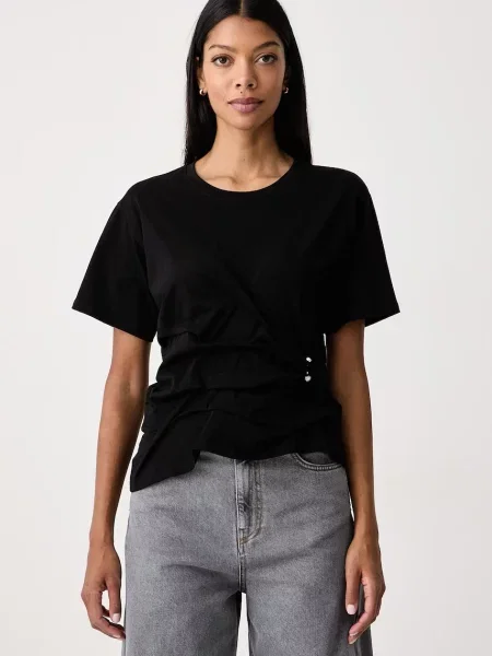 Twinset tricou pentru femei din cu negru