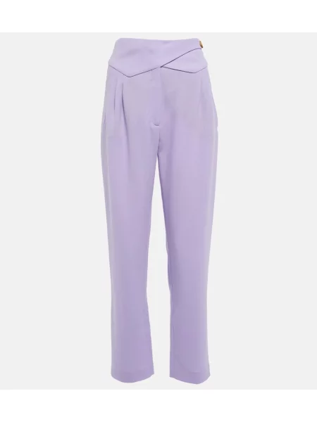 Spodnie Blazã© Milano wełniane fioletowe