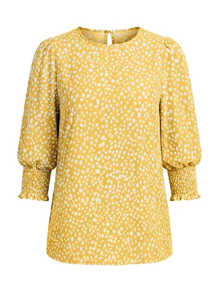 Imily Bluza rumena / off-bela bela