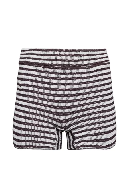 Pantaloni scurți Bond Eye cu dungi maro