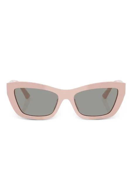 Sunčane naočale mačje oči Jimmy Choo Eyewear ružičasta